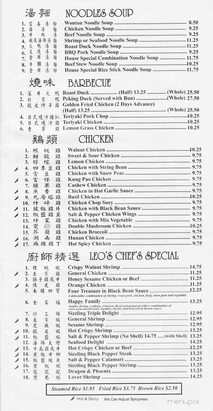 Menu page 41