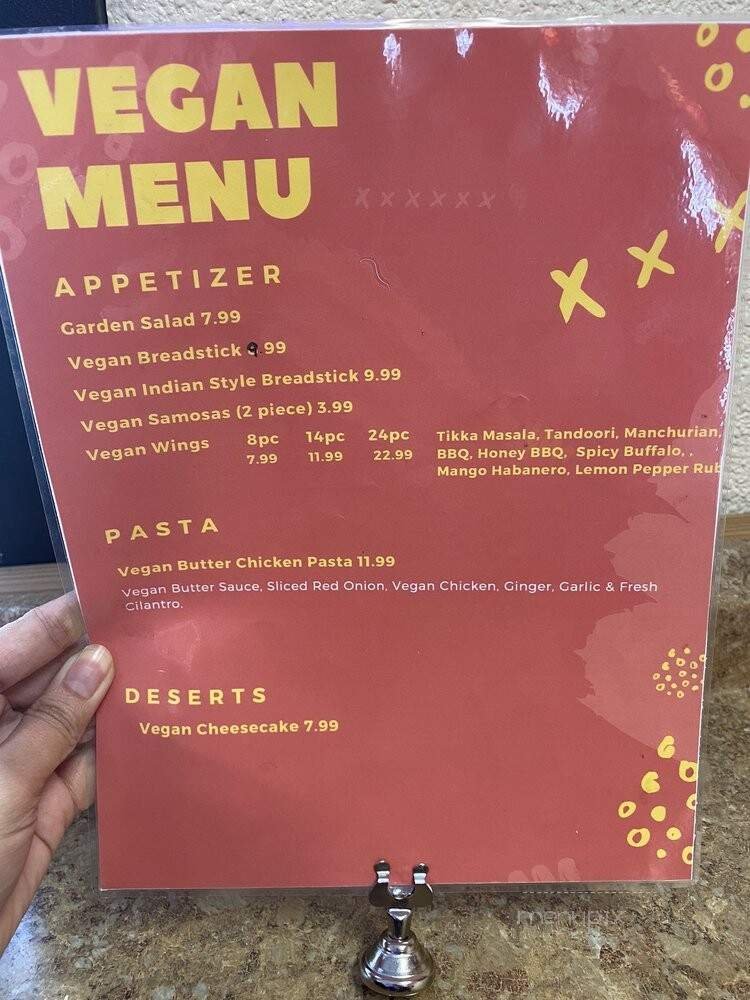 Menu page 1