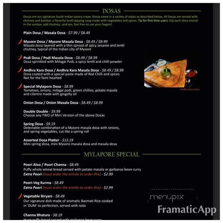 Menu page 2