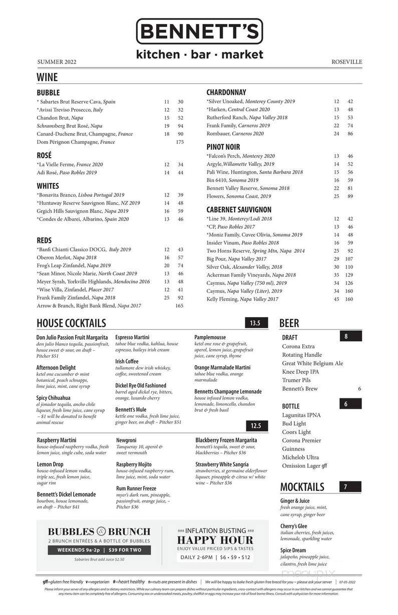 Menu page 2