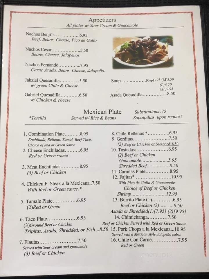 Menu page 2