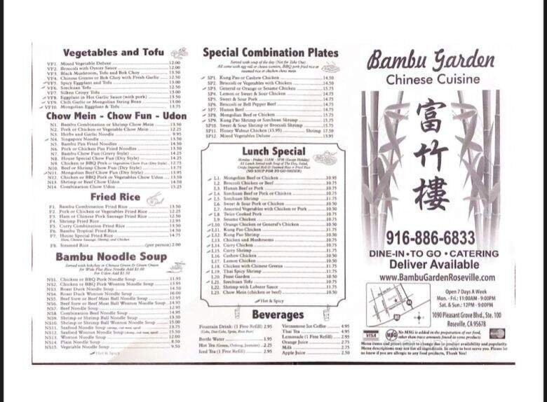 Menu page 2