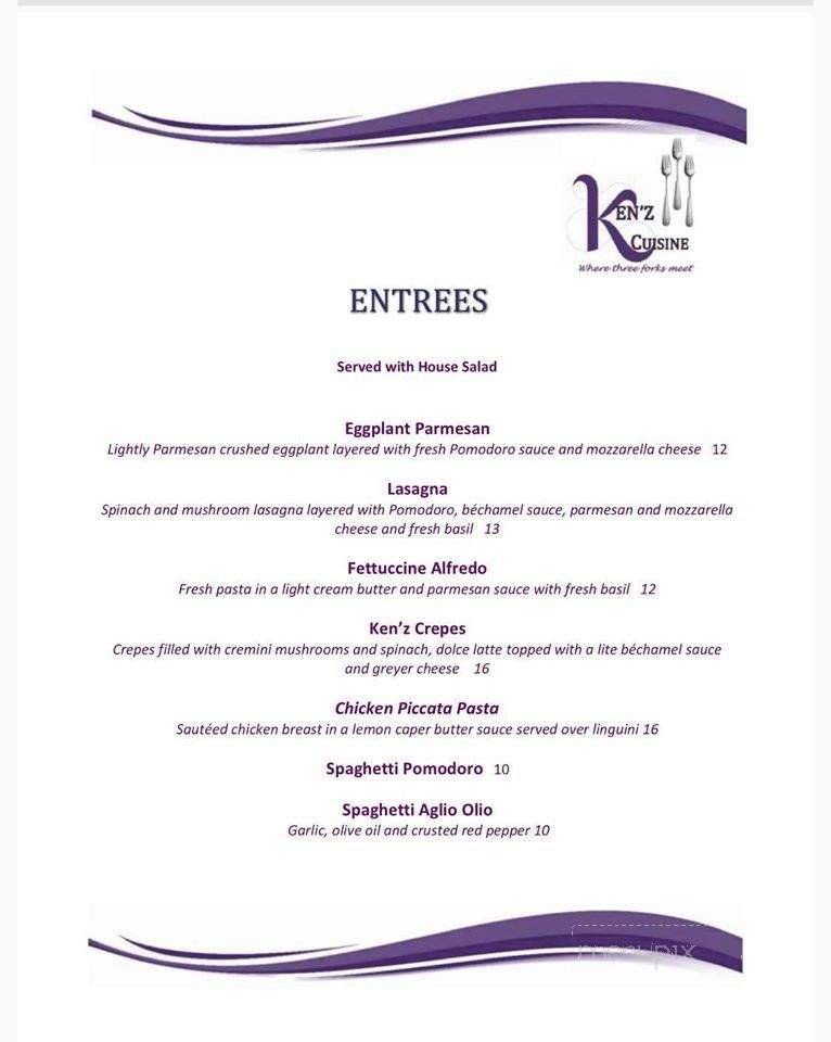 Menu page 2