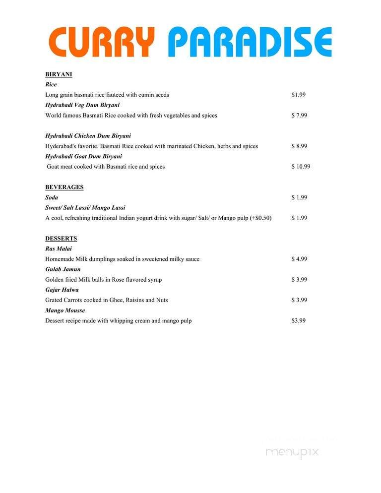 Menu page 4