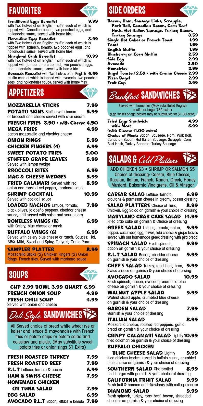 Menu page 2