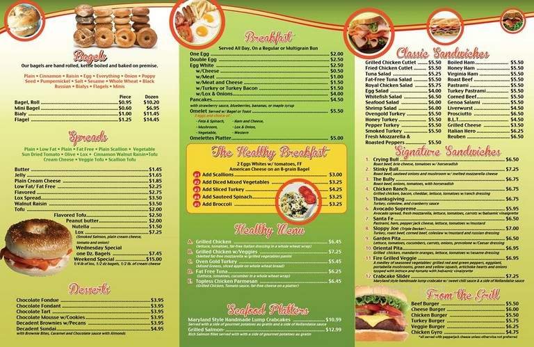 Menu page 2