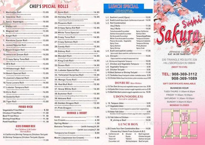 Menu page 2