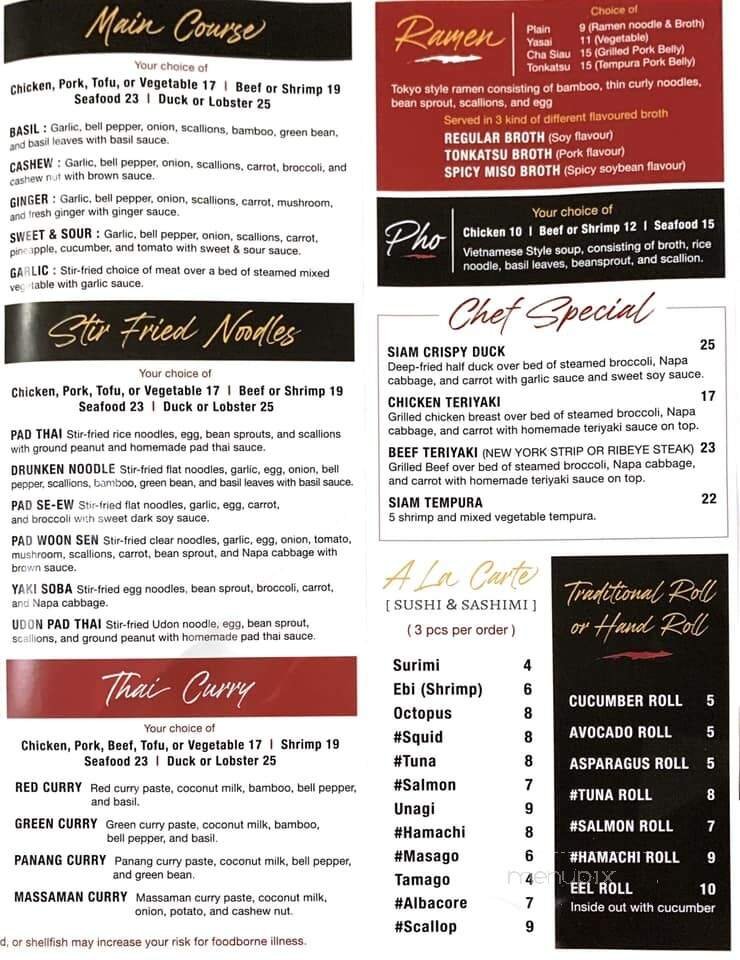 Menu page 2