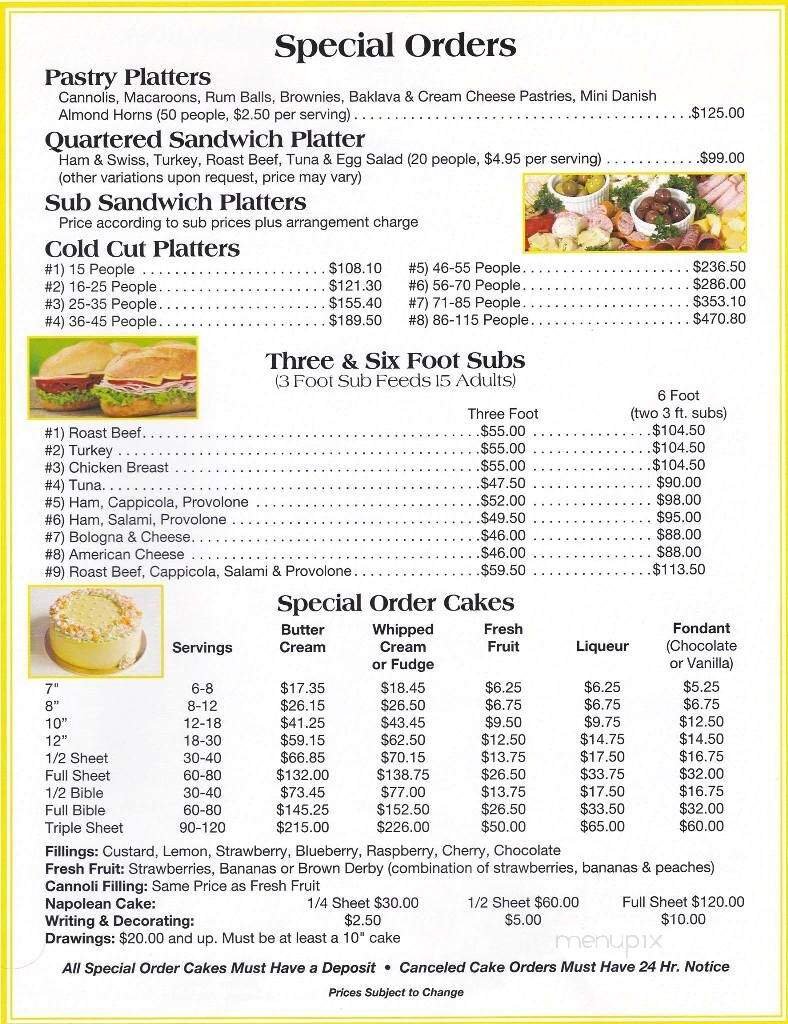 Menu page 2