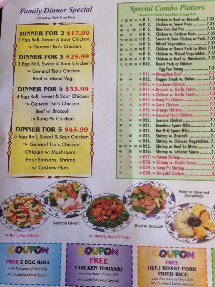 Menu page 2