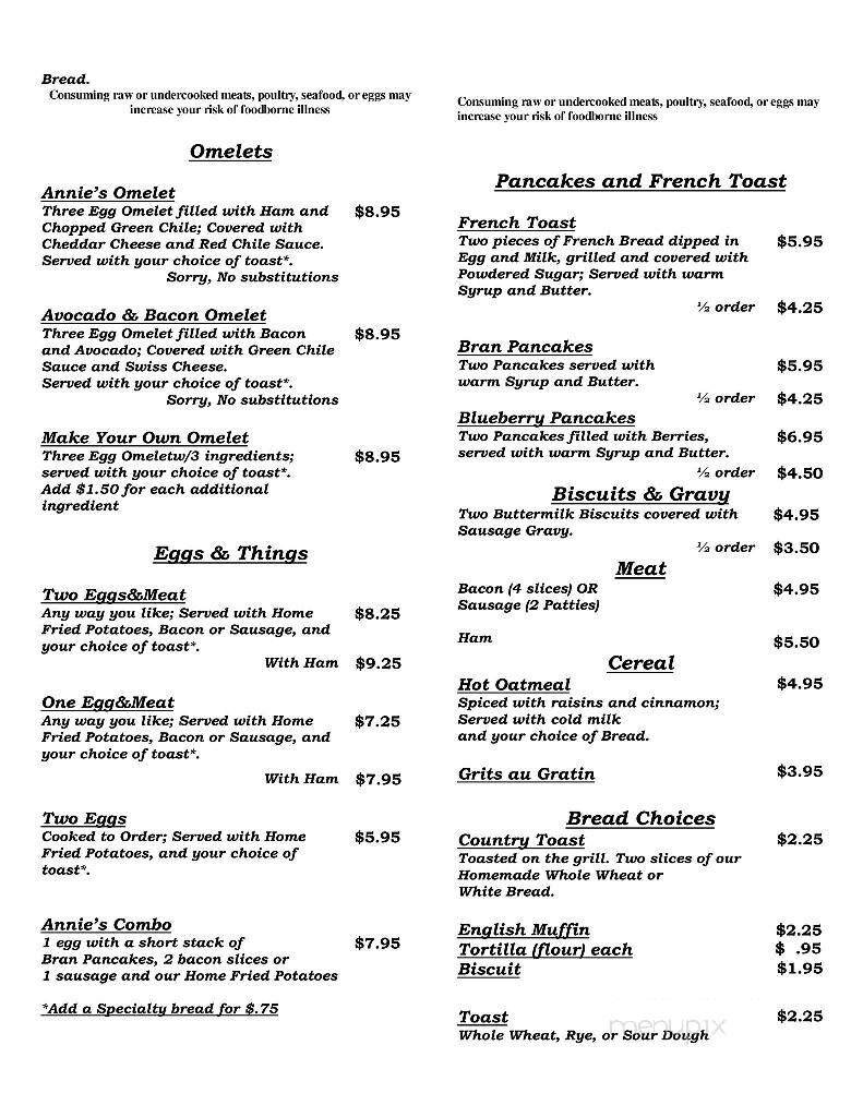 Menu page 2
