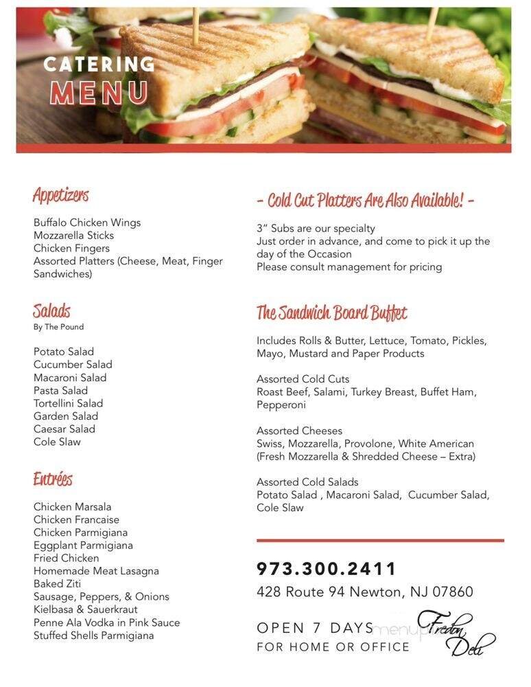 Menu page 2