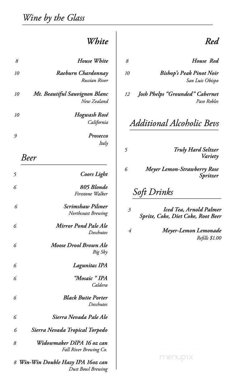 Menu page 3