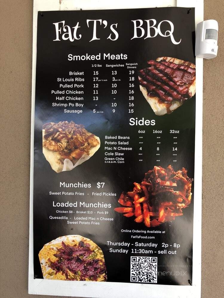 Menu page 1