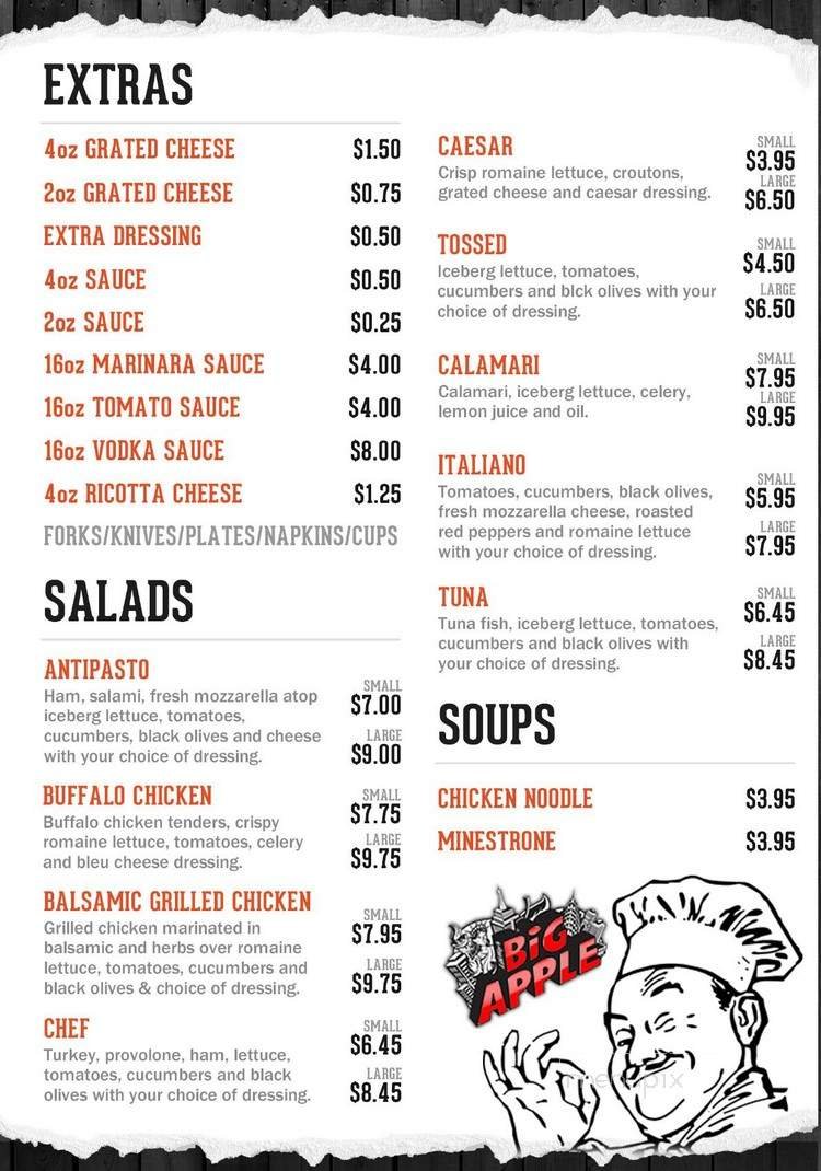 Menu page 2