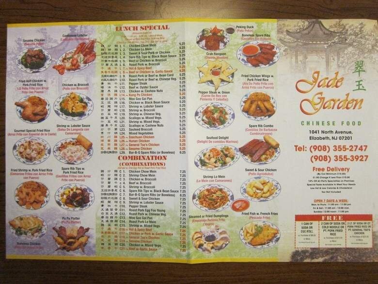 Menu page 2