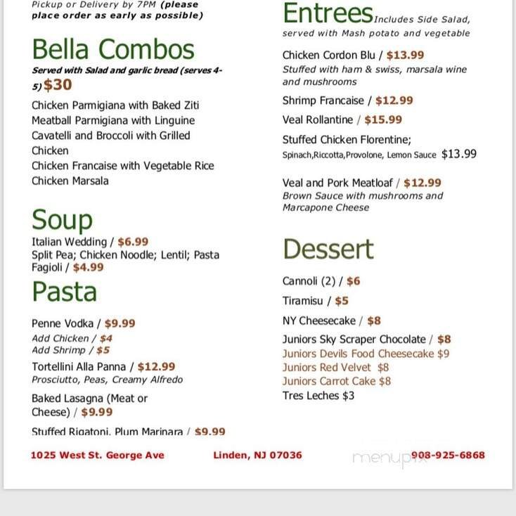 Menu page 2