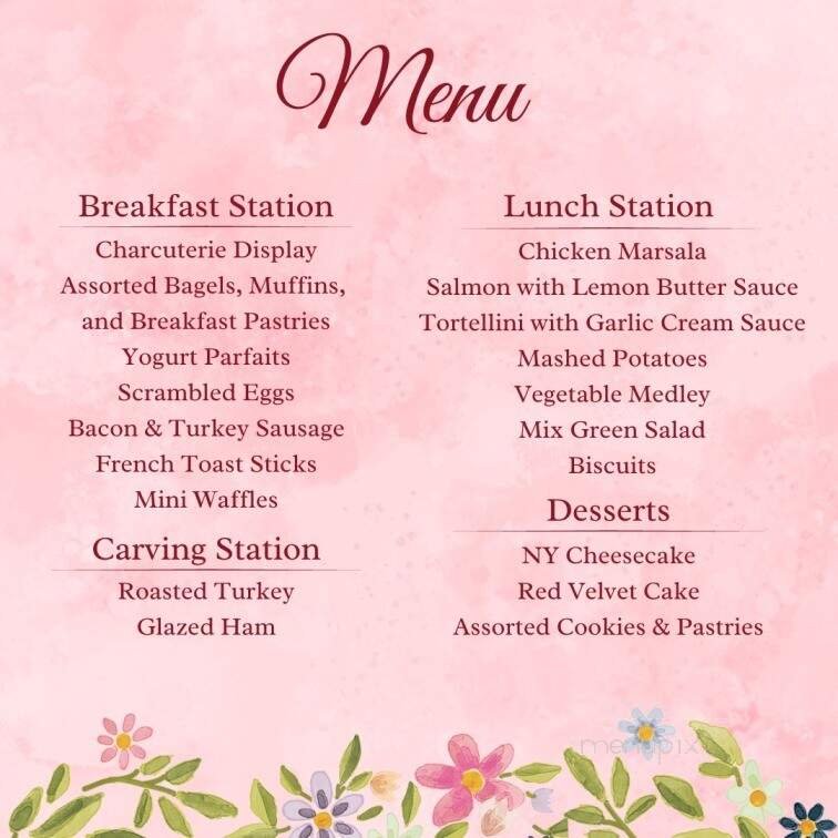 Menu page 1