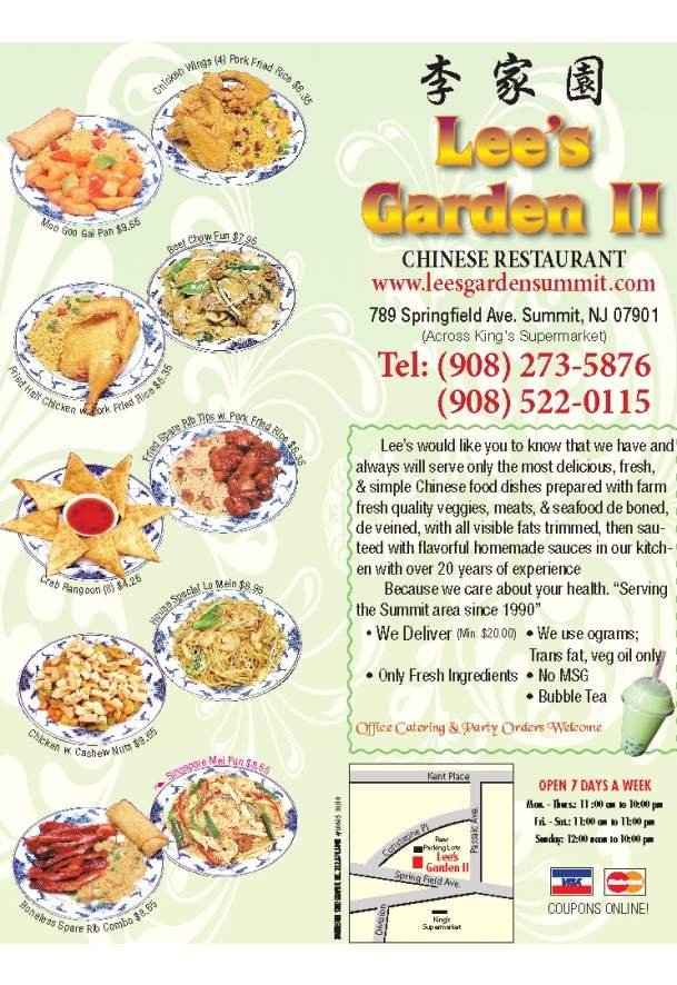 Menu page 1