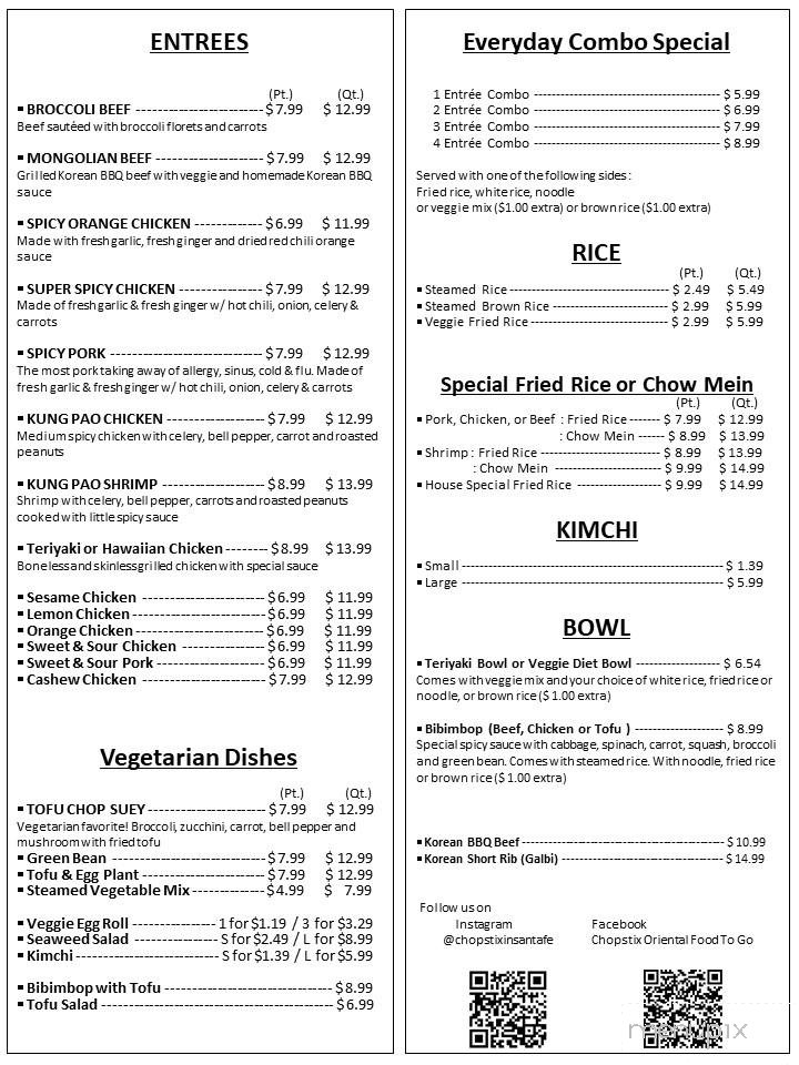 Menu page 2