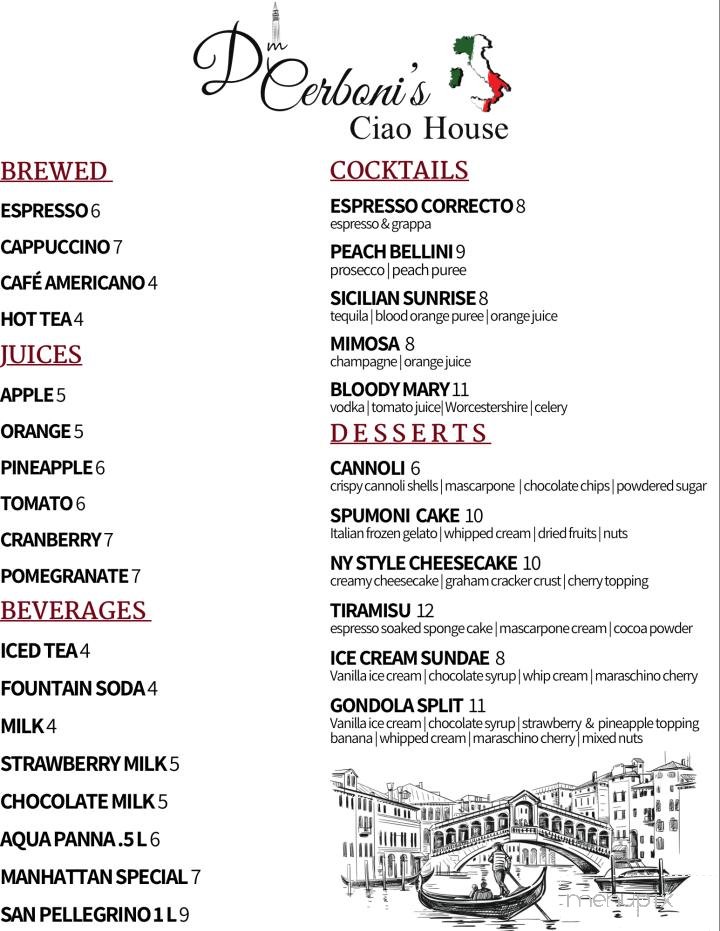 Menu page 3