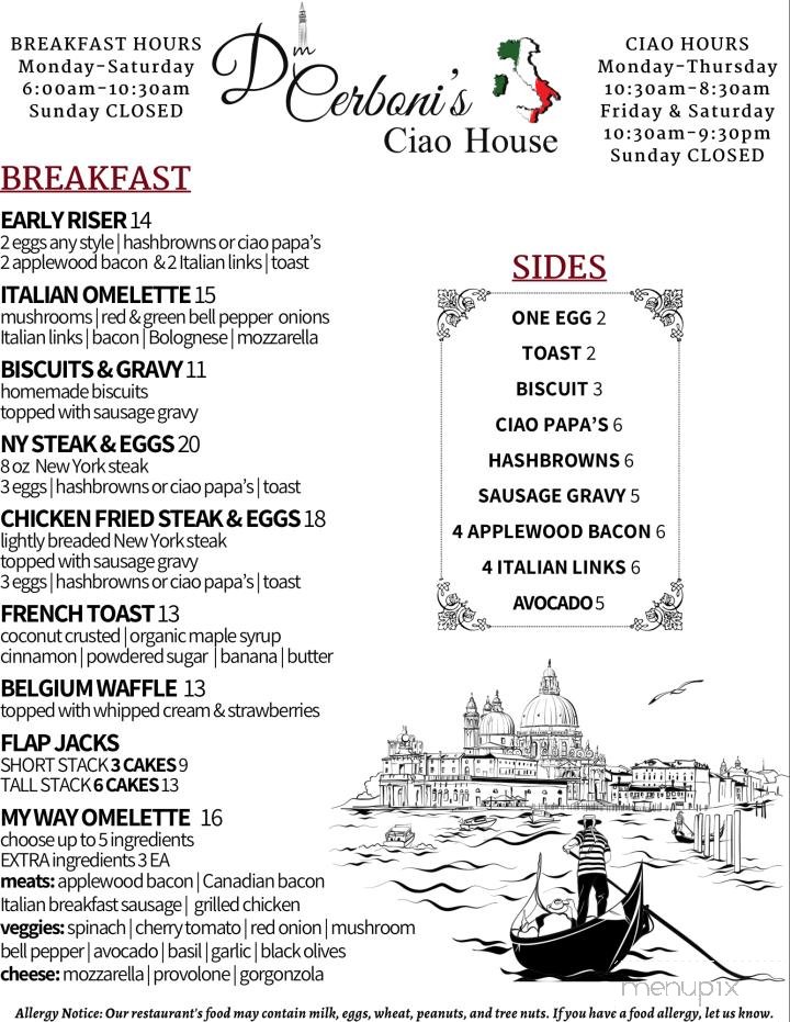 Menu page 4
