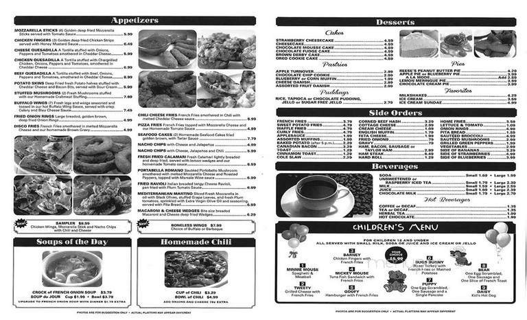 Menu page 2
