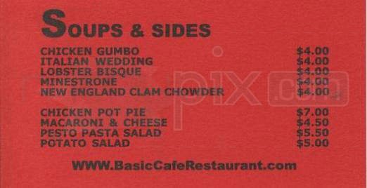 Menu page 2