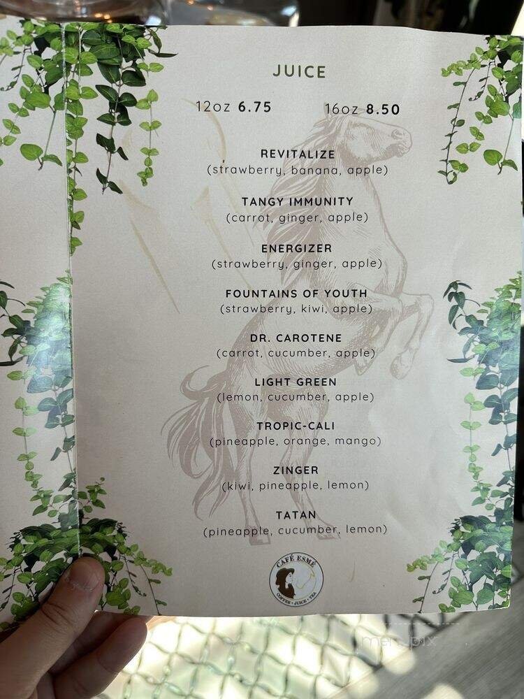 Menu page 2