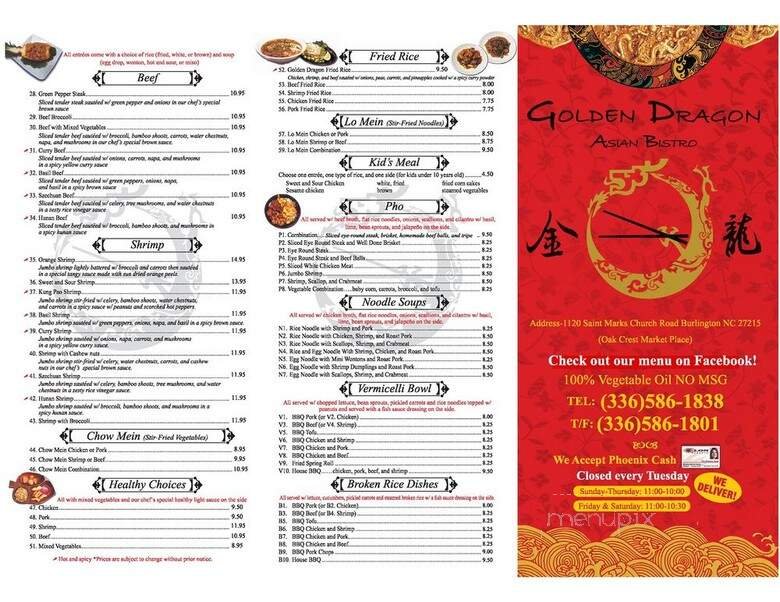Menu page 2