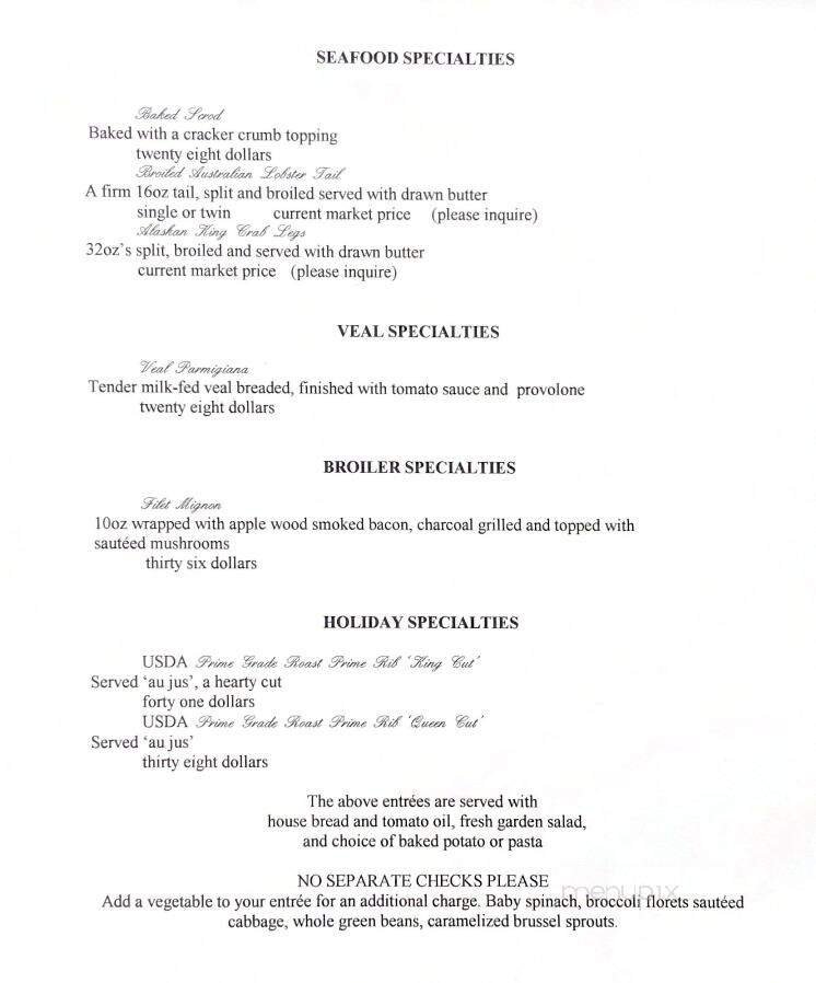 Menu page 2