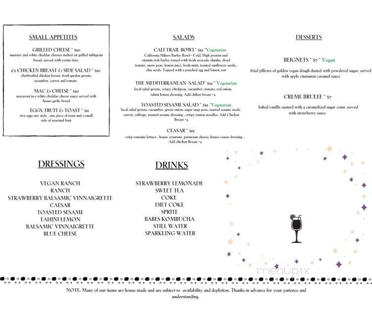 Menu page 4