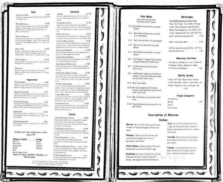 Menu page 2