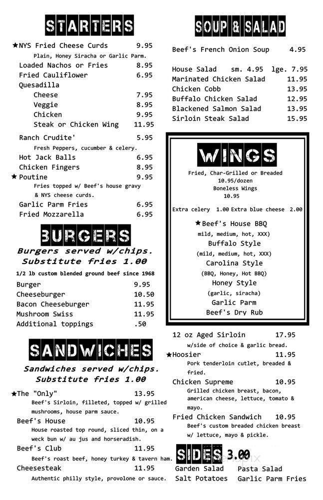 Menu page 2