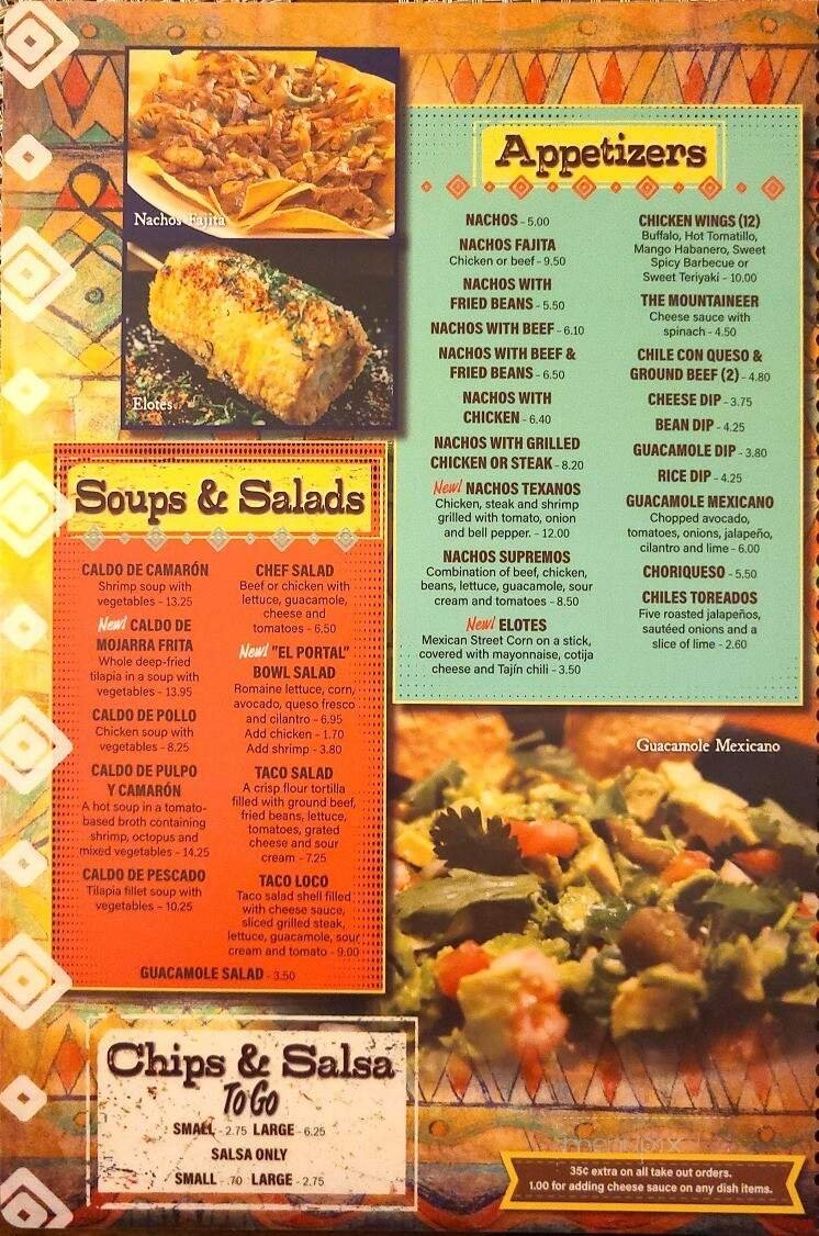 Menu page 2