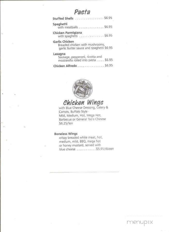 Menu page 2