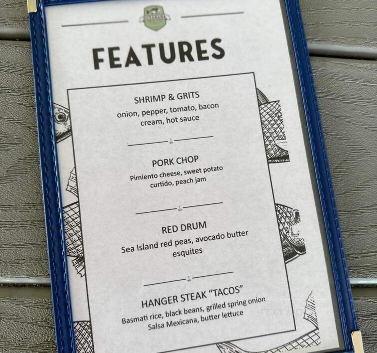 Menu page 1