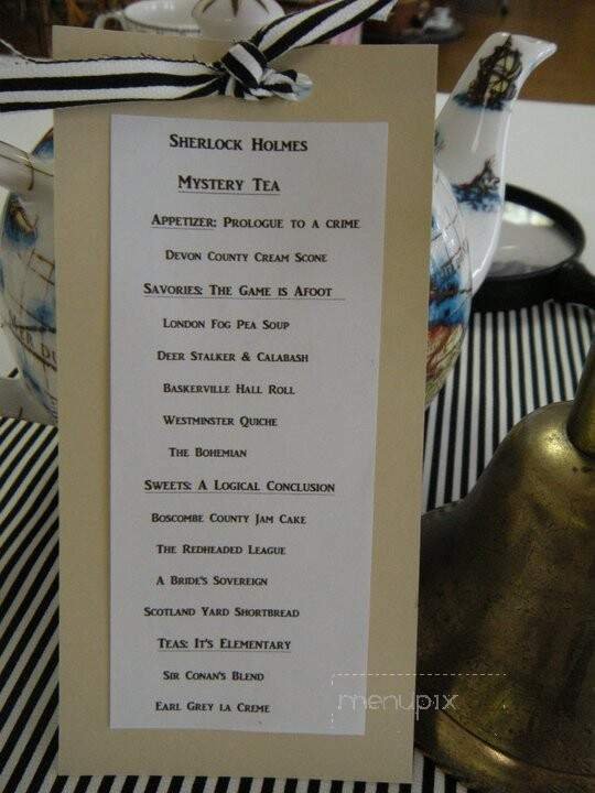 Menu page 1