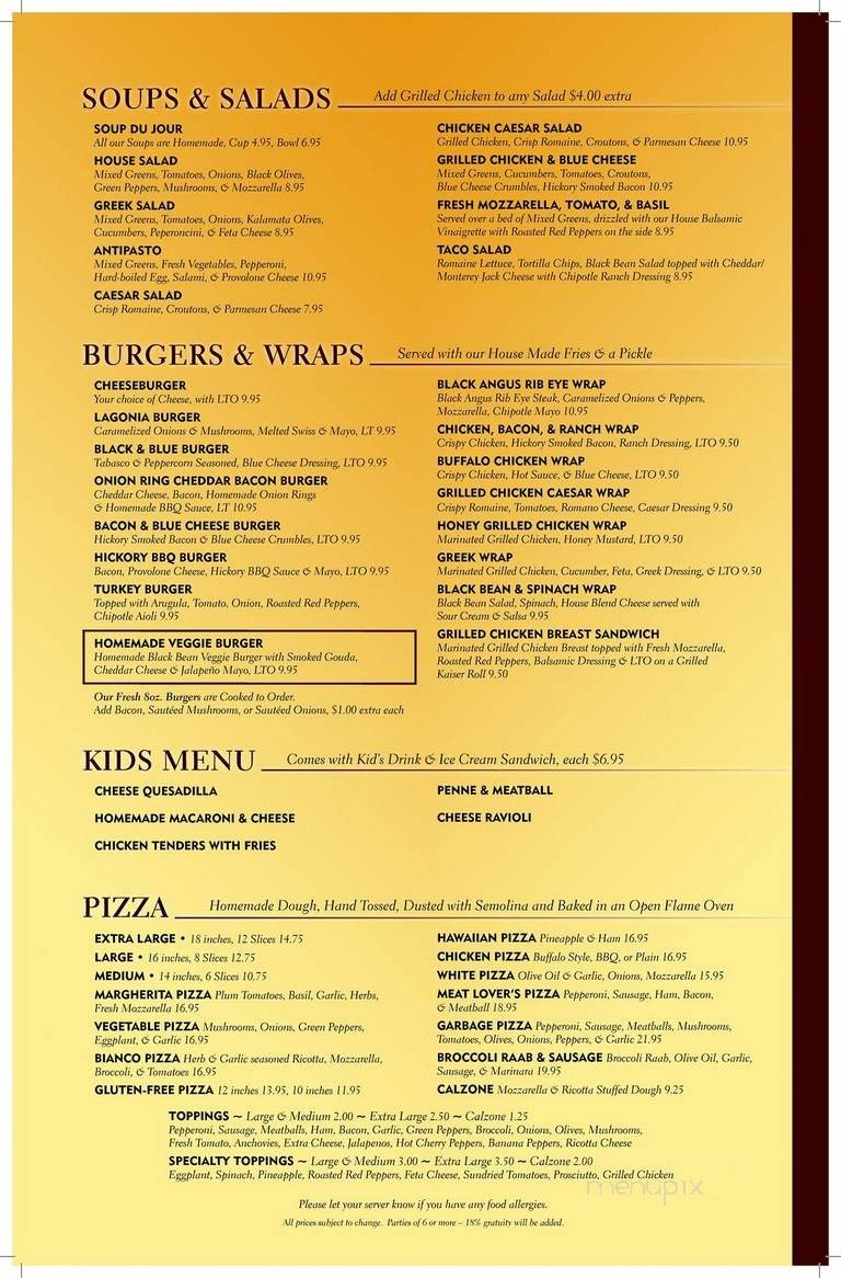 Menu page 2