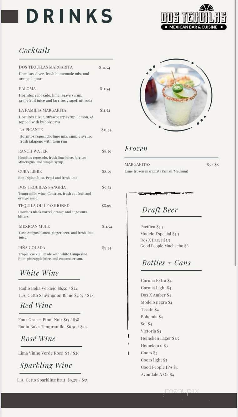 Menu page 3