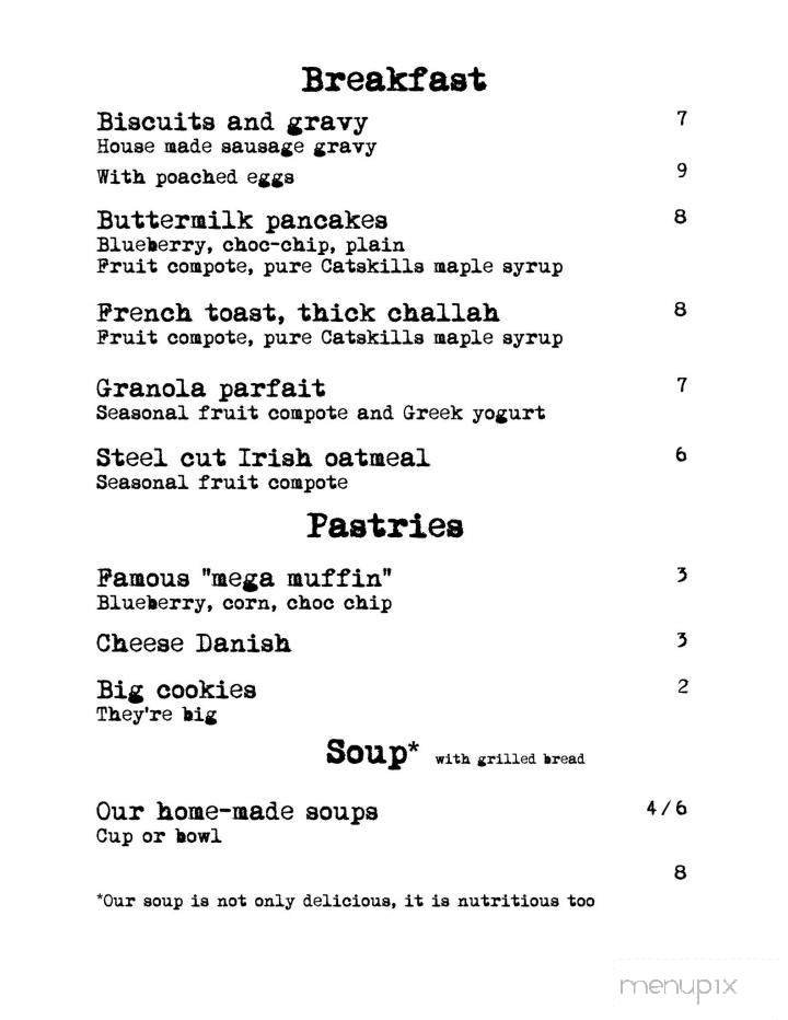 Menu page 2