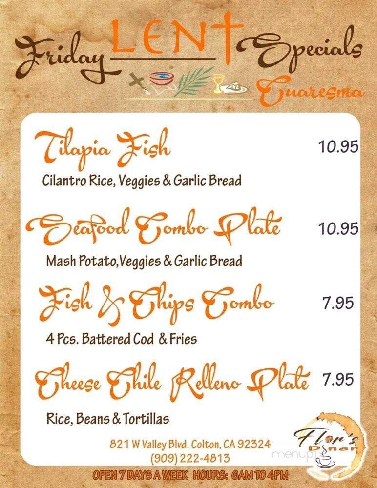 Menu page 1