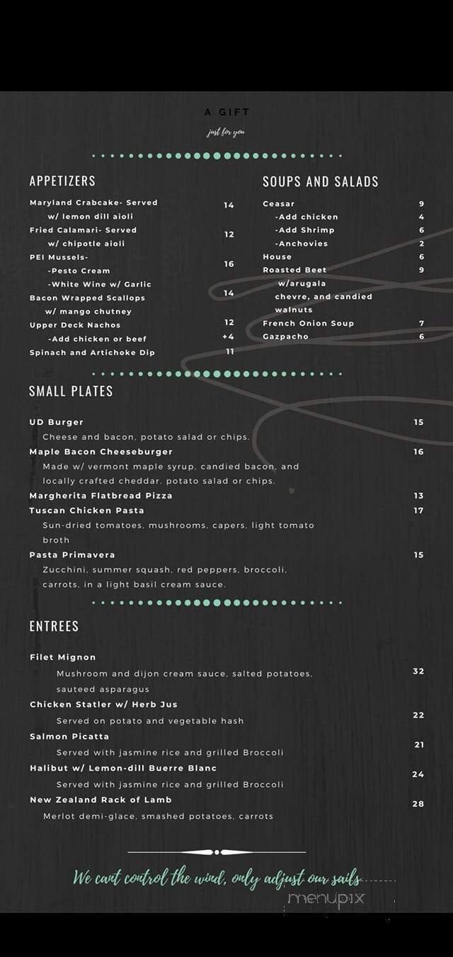 Menu page 2