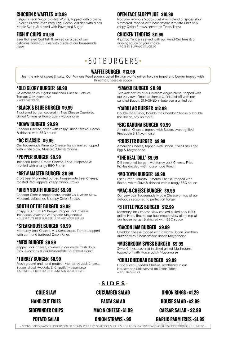 Menu page 2