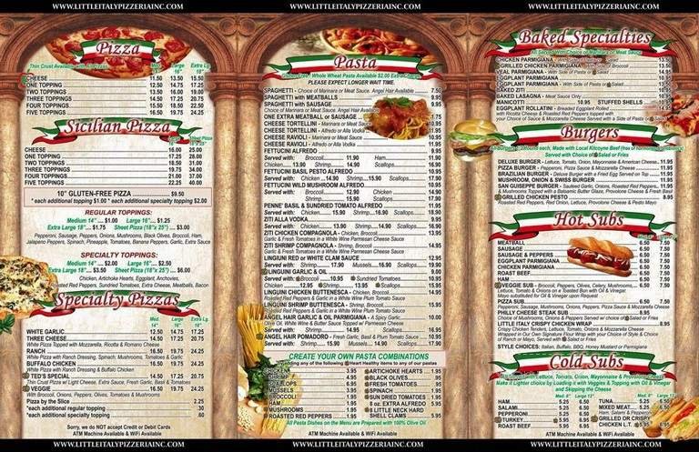 Menu page 2