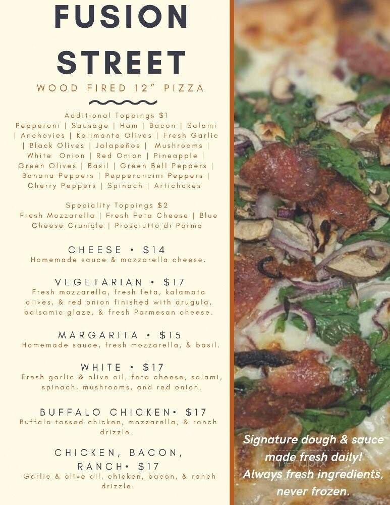 Menu page 1