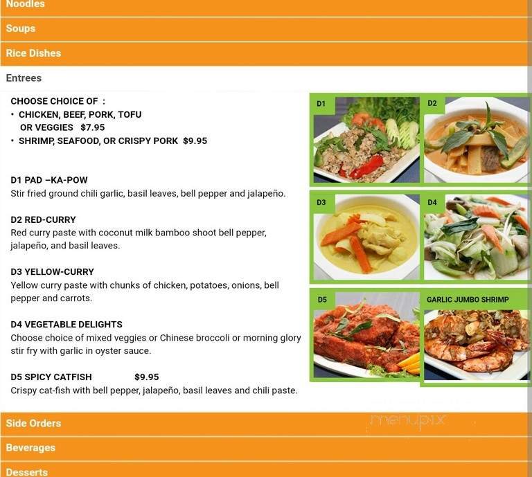 Menu page 2