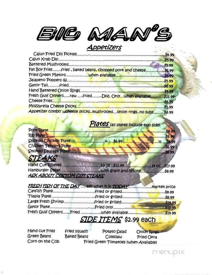 Menu page 2