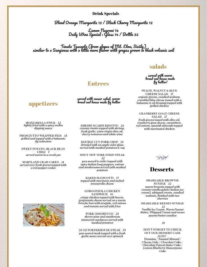 Menu page 2