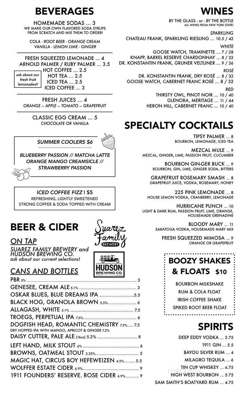 Menu page 2